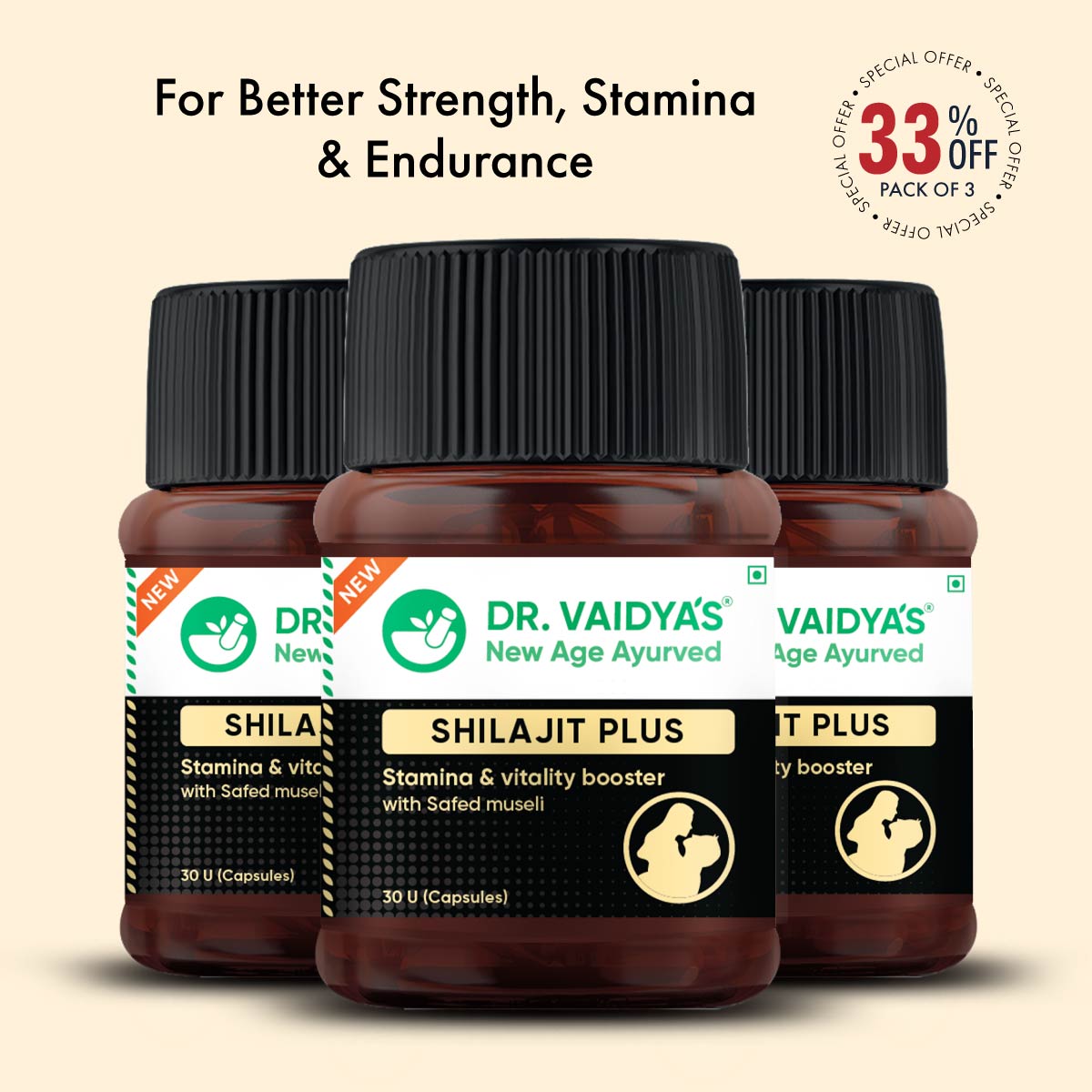 Shilajit Plus Capsules: More Strength & Stamina To Your Performance