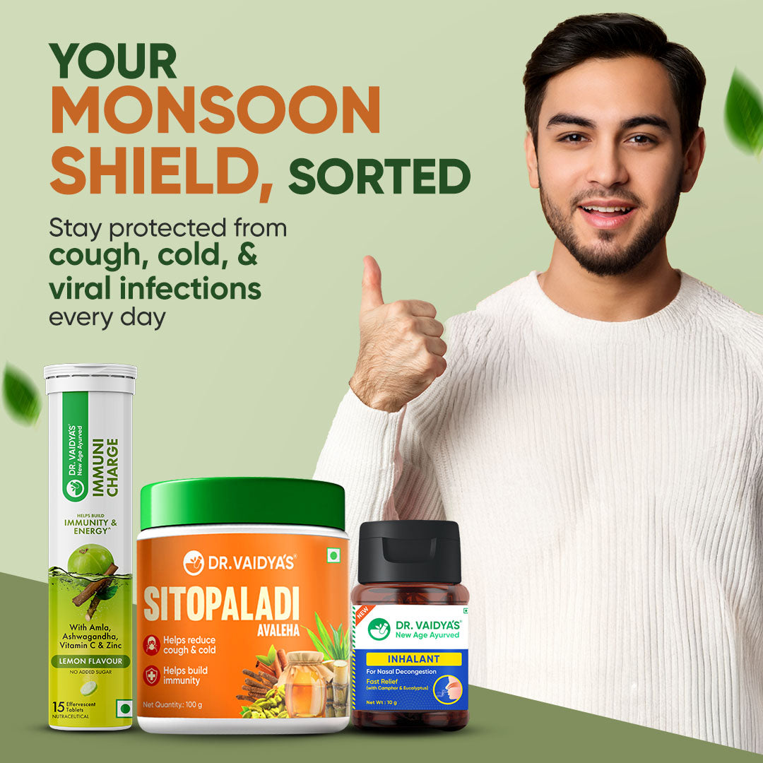 3-in-1 Immunity Combo for Natural Defence Against Changing Weather