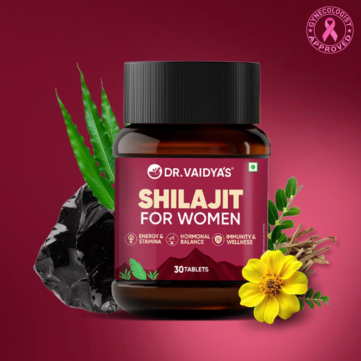 Shilajit Women’s Daily Vitality Tablets