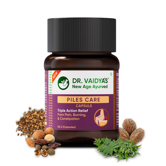 Piles Care Capsule: Quick Relief From Pain, Bleeding & Constipation