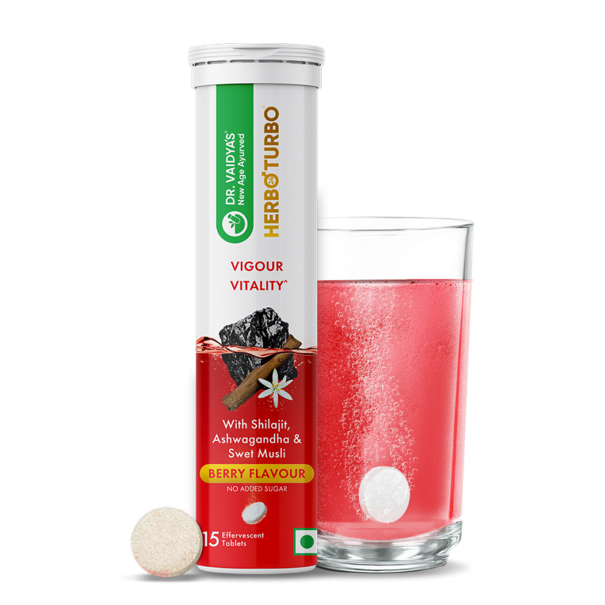 Herbo24Turbo Effervescent: Unlock Super Vigour and Vitality with Shilajit and Ashwagandha
