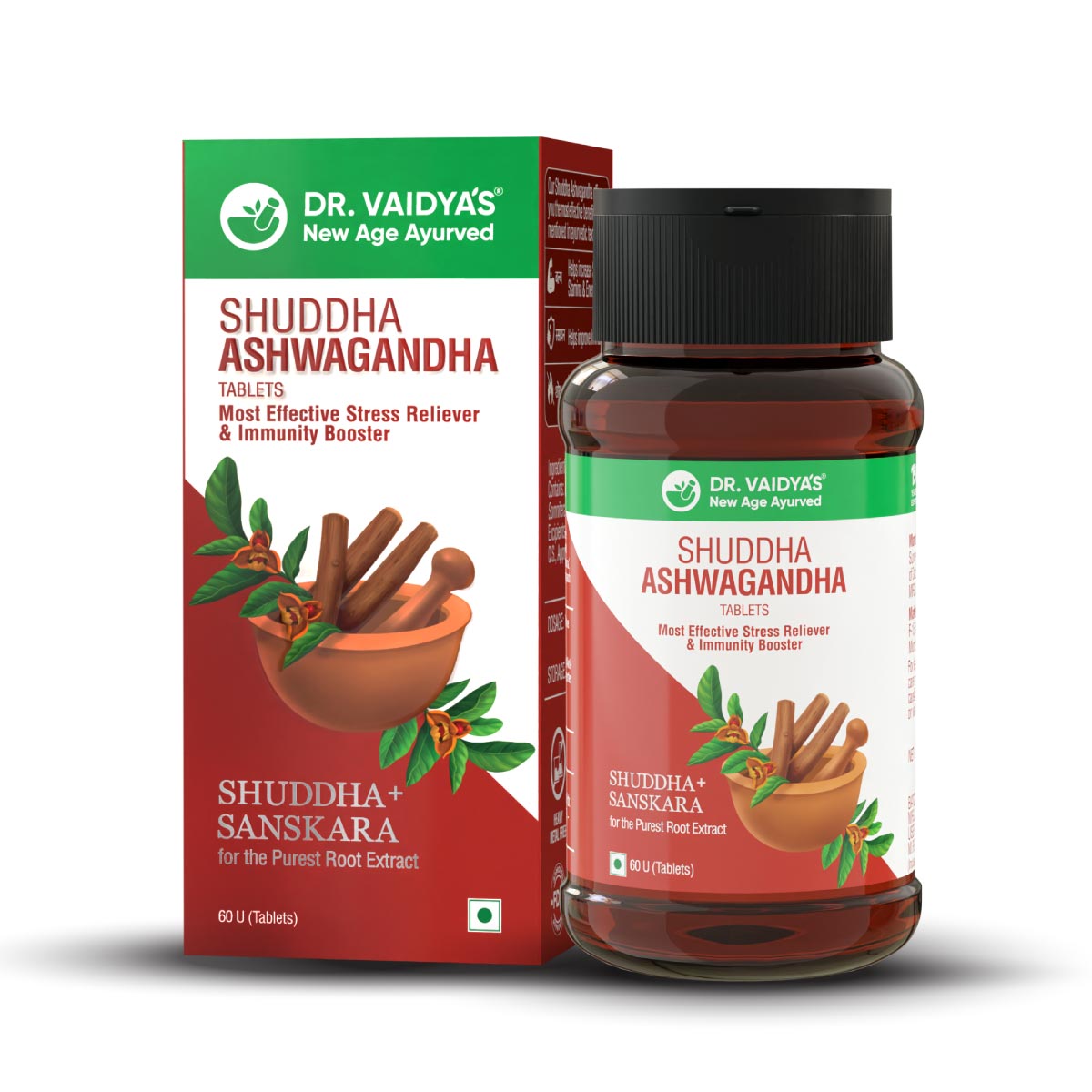 Shuddha Ashwagandha: Most Effective Stress Reliever & Immunity Booster