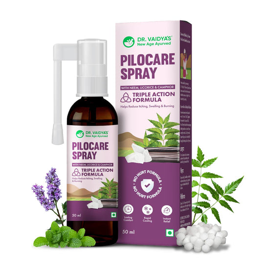 Pilocare Spray: Triple Action Formula for Soothing Piles Relief