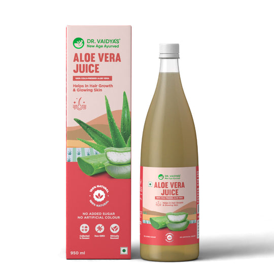 Aloe Vera Juice: For healthy hair & skin, improved immunity and digestion