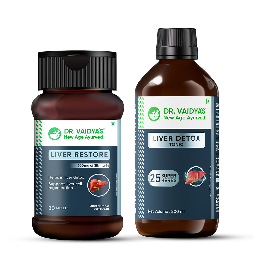 Dr. Vaidya’s Potent Liver Care Combo | Manages Fatty Liver Faster & Provides Daily Liver Detox