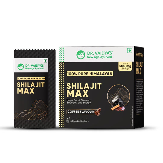 Shilajit Max: India’s 1st Coffee-flavoured 100% Himalayan Shilajit