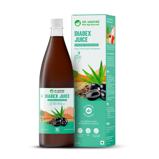 Dr. Vaidya's Diabex Juice: Manage Blood Sugar Levels with Every Sip!