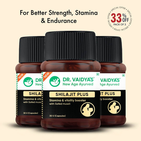 Shilajit Plus Capsules: More Strength & Stamina To Your Performance