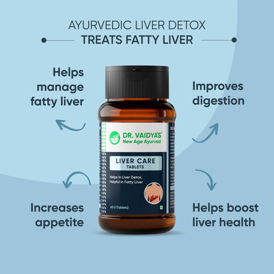 Dr. Vaidya’s Liver Care: Supports Fatty Liver Wellness & Daily Liver Detoxification