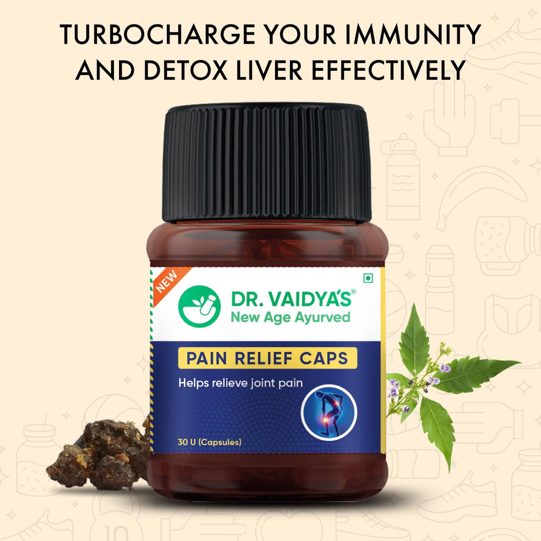 Pain Relief Caps: To Relieve Joint & Muscle Pain