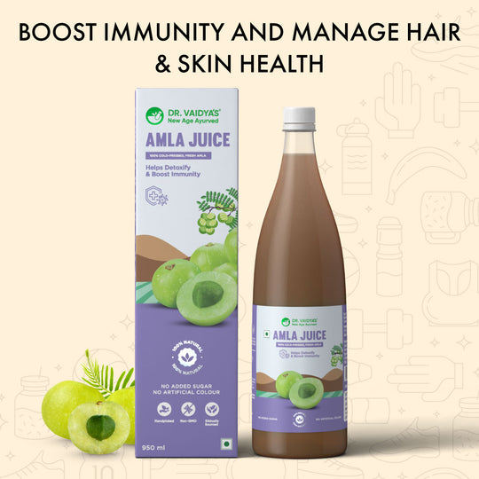 Amla Juice: For healthy liver, hair & skin and improved sugar & energy levels