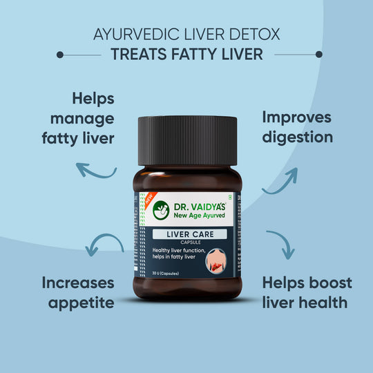 Ayurvedic Fatty Liver Capsules: For Daily Liver Detox