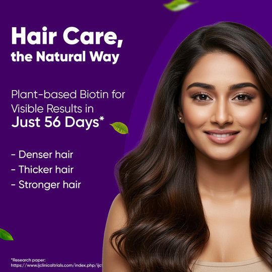 Dr. Vaidya's Biotin – Hair Fall Reduction, Skin Glow & Stronger Nails