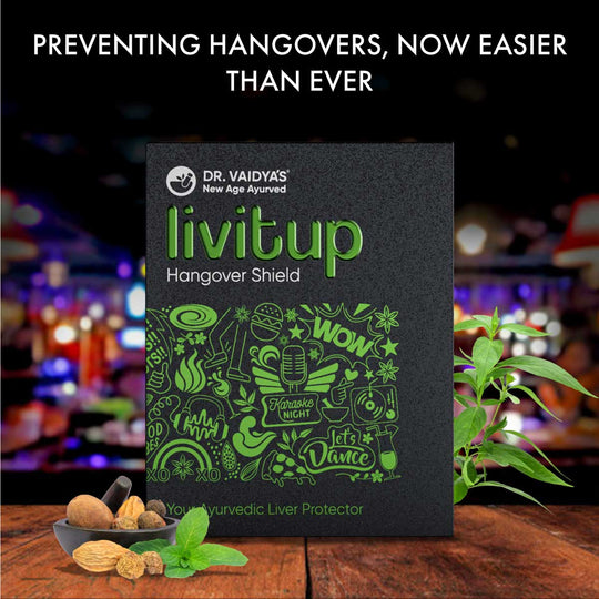 LIVitup Hangover Shield: For Preventing Hangover Symptoms