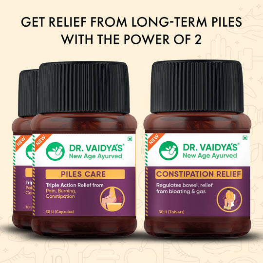 Piles Relief Pack: For Managing Piles & Constipation