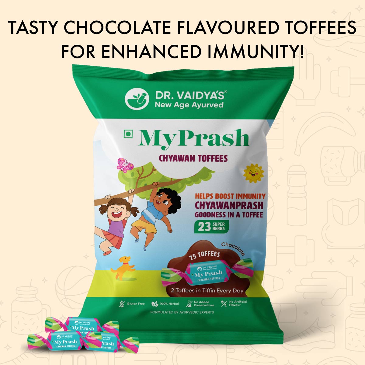 Chyawan Toffees: Goodness Of Chyawanprash In A Toffee