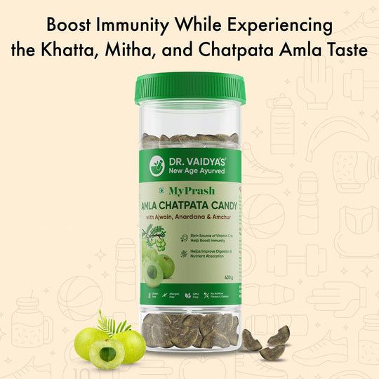 MyPrash Amla Chatpata Candy: Amla Candy That Helps Boost Immunity & Energy Levels