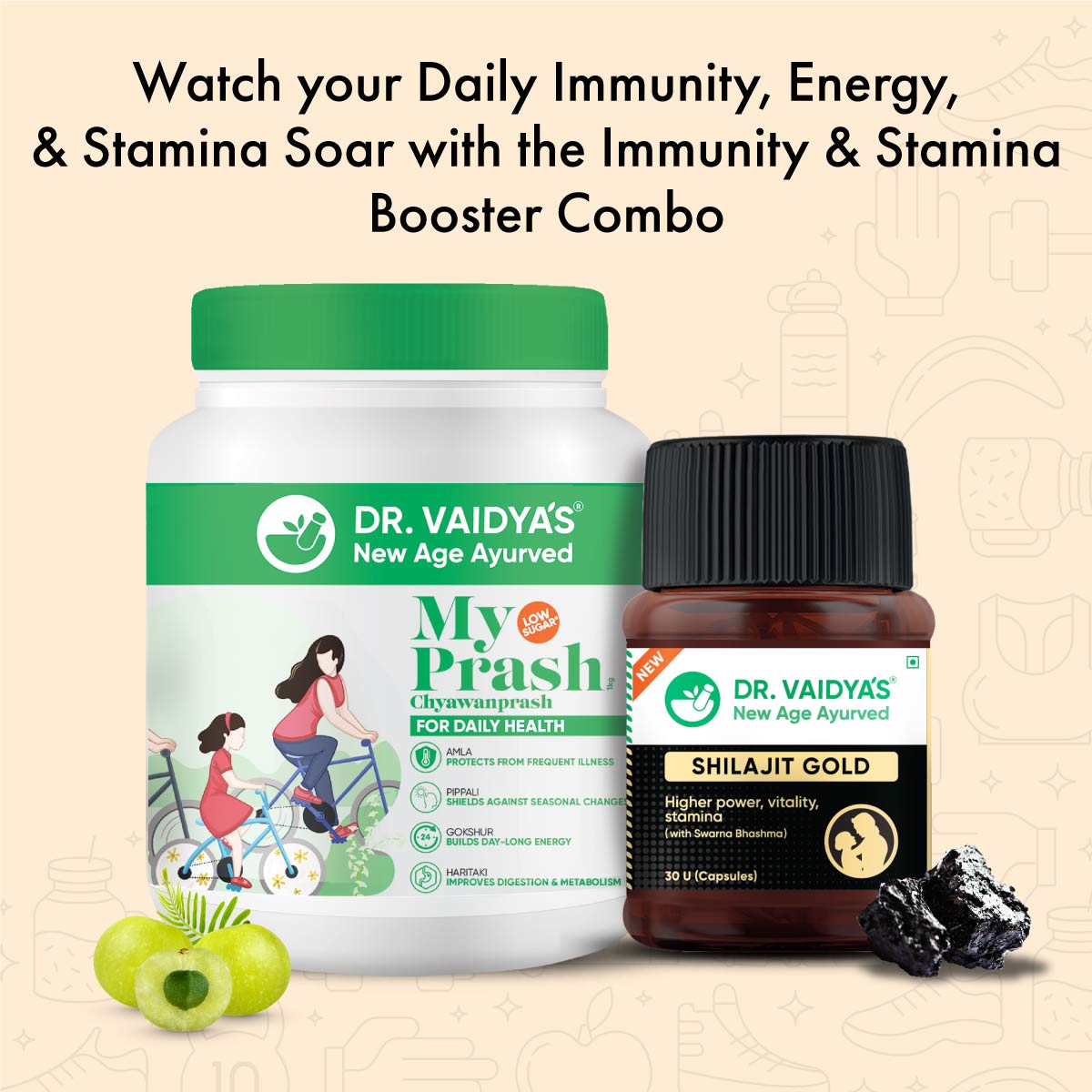 Immunity & Stamina Booster Combo