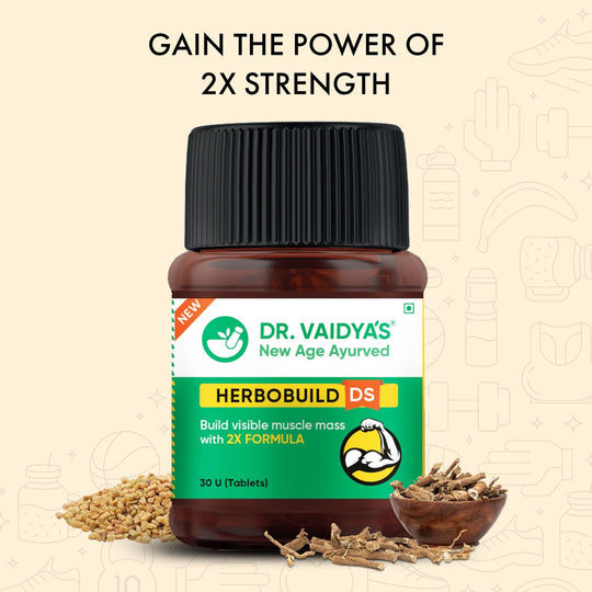 Dr. Vaidya's Herbobuild DS - Double Strength