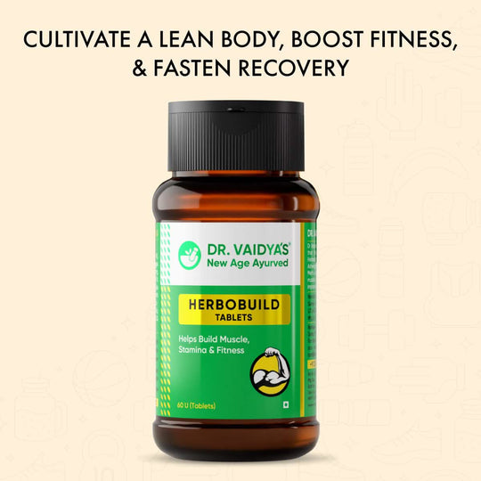 Dr. Vaidya’s Herbobuild: Maximize Stamina for Superior Muscles & Fitness