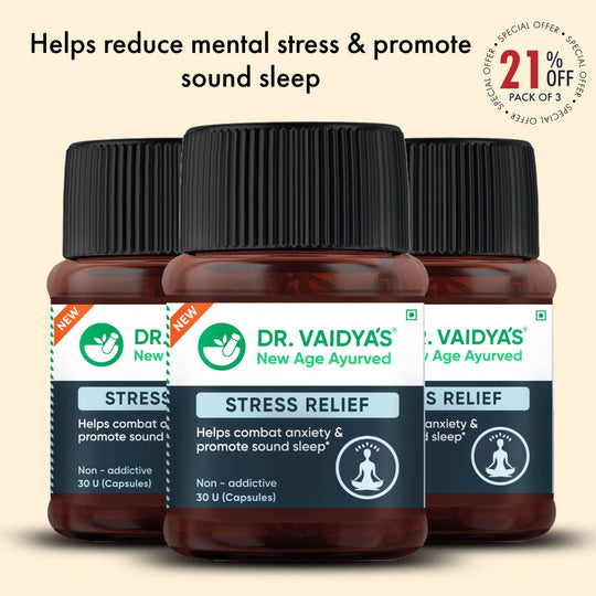 Stress Relief: Ayurvedic Stress Remedy That Helps Improves Sleep & Mental Health