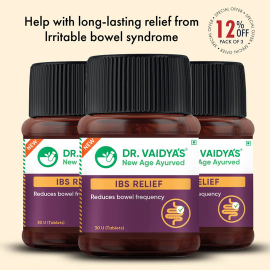 Ayurvedic Medicine for IBS Relief: Helps Relieve Cramps, Bloating & Normalize Bowel Movements