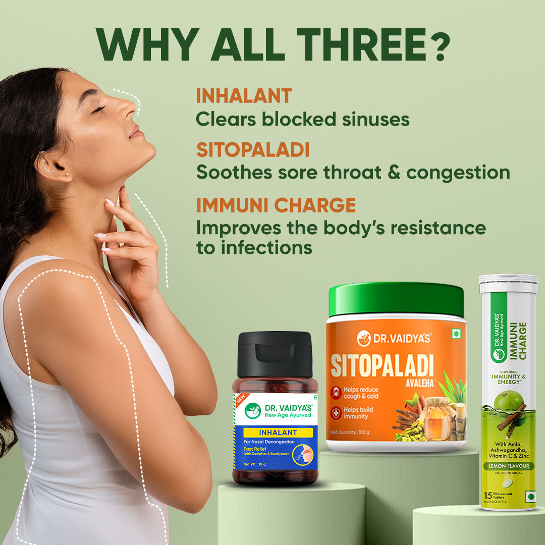 3-in-1 Immunity Combo for Natural Defence Against Changing Weather