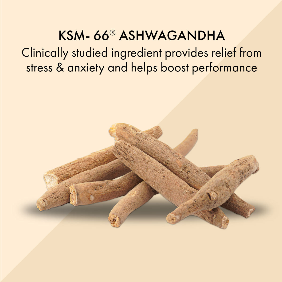 Ashwagandha Effervescent: Discover a Stress-Free You with Clinically Studied KSM- 66® Ashwagandha