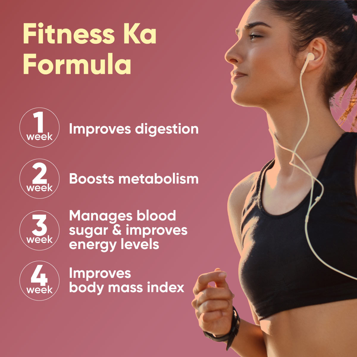 Apple Cider Vinegar Pro Powder with 5 Herbs for Weight Management