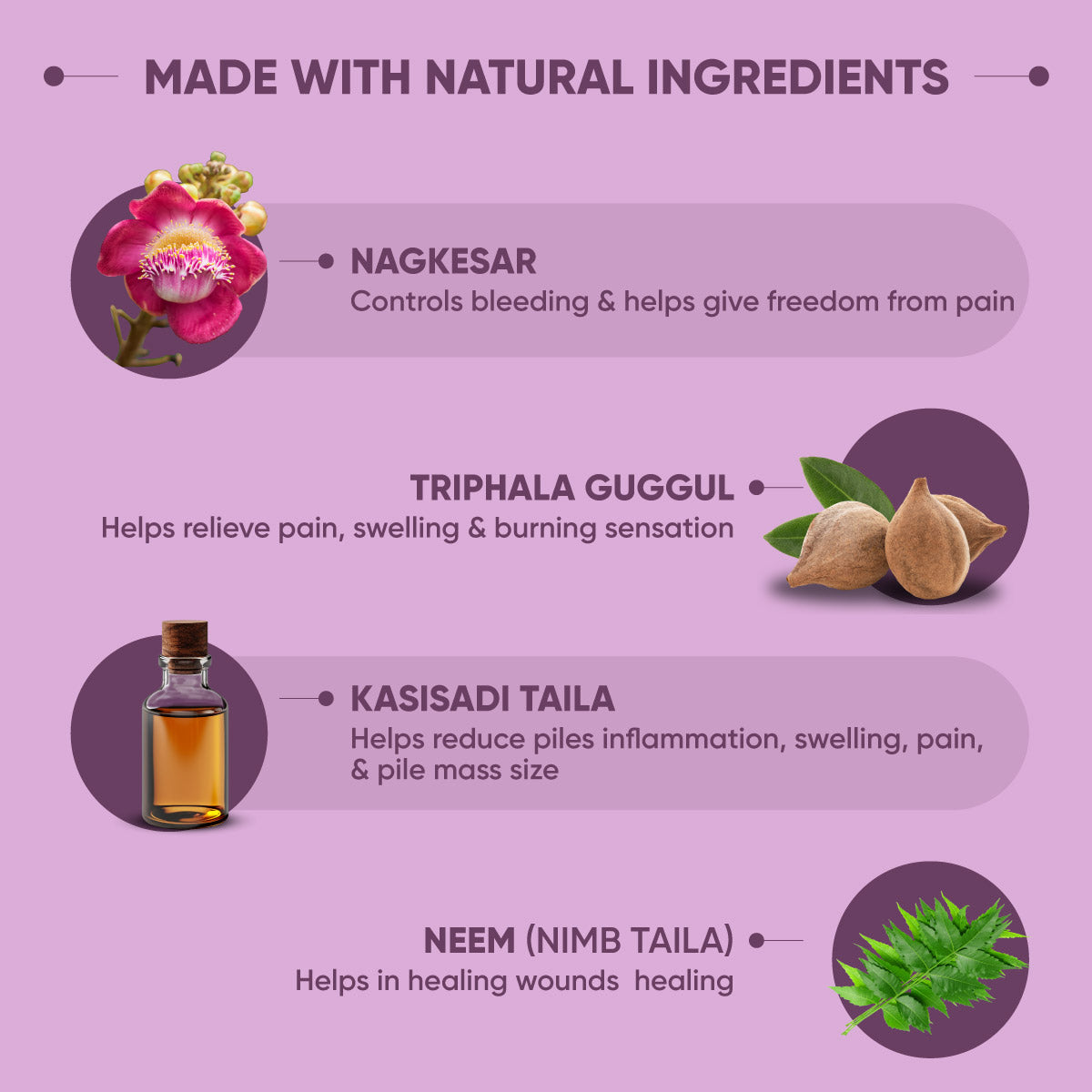 Pilocare Spray (50 ml) + Piles Care Capsules (30 Units) with Nagkesar, Neem, Kasisadi Oil and Triphala Guggul : Fast & Effective Relief from Piles Pain, Swelling, and Itching