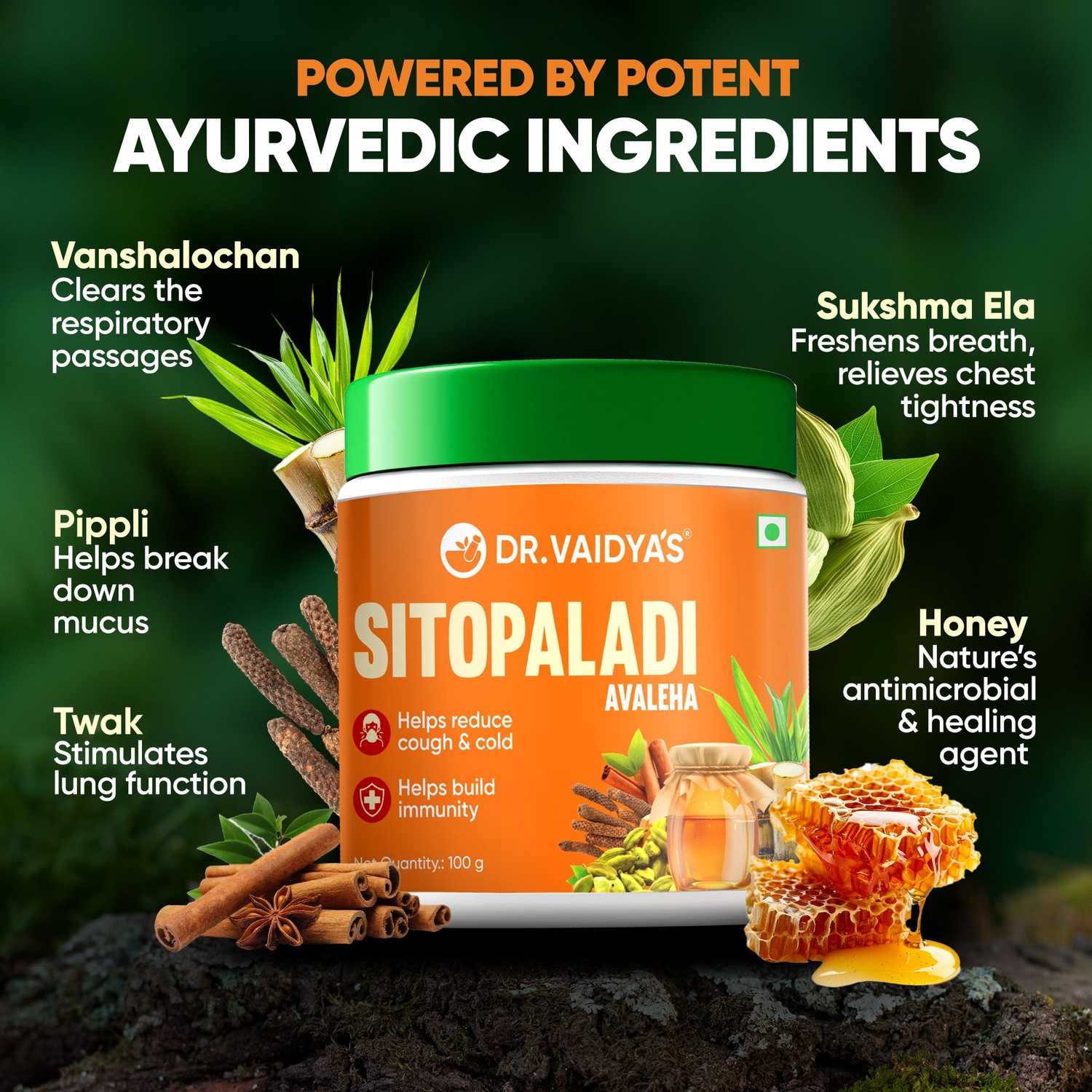 Sitopaladi – A Time-Tested 100% Ayurvedic Remedy for Cough, Cold & Better Immunity