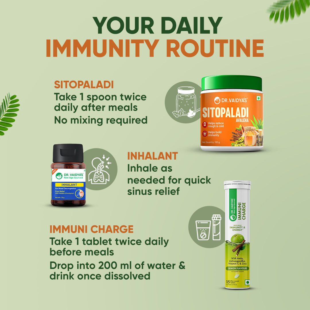 3-in-1 Immunity Combo for Natural Defence Against Changing Weather