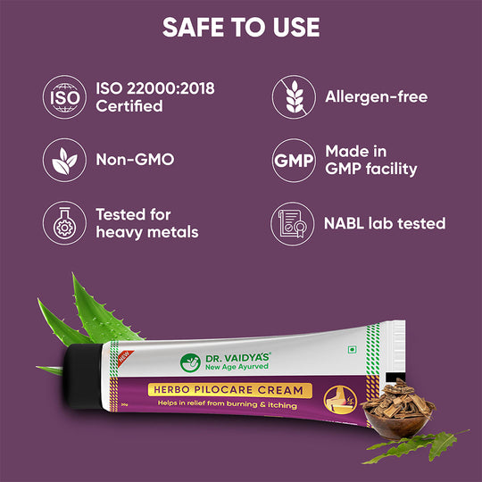 Dr Vaidya's Pilocare Cream - Pack of 2