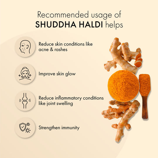 Shuddha Haldi: Most Effective Anti-allergic & Skin Rejuvenator