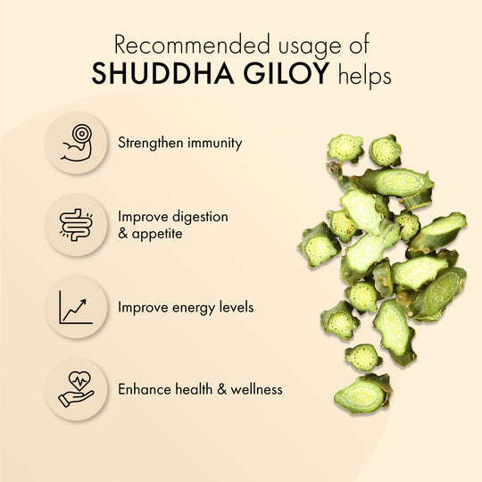 Shuddha Giloy Tablets: Most Effective Immunity Booster & Blood Purifier