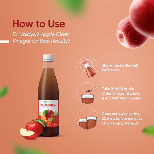 First-Ever Ayurvedic Apple Cider Vinegar With Garcinia, Raw Turmeric & Honey by Dr. Vaidya’s (ACV juice )