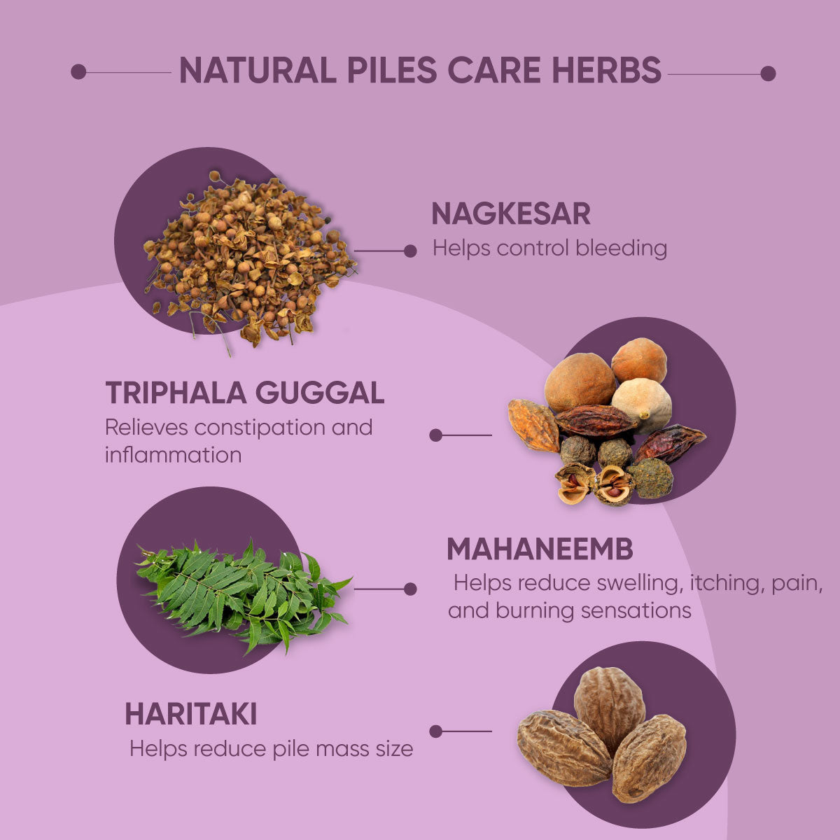 Piles Care Capsules for Internal Comfort & Support