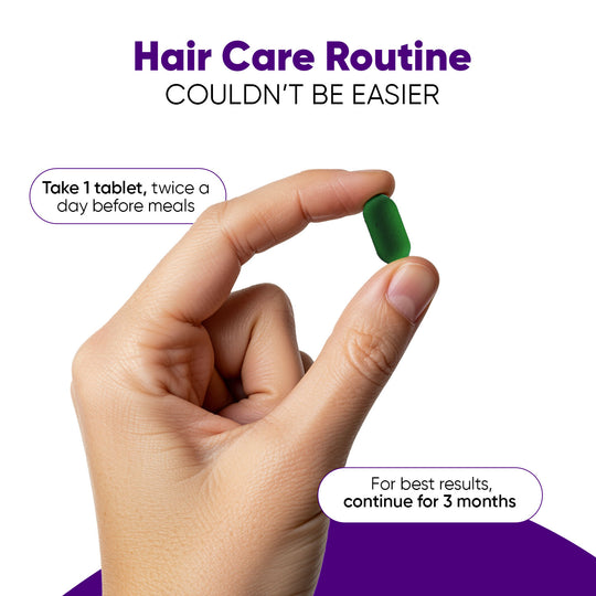 Dr. Vaidya's Biotin – Hair Fall Reduction, Skin Glow & Stronger Nails