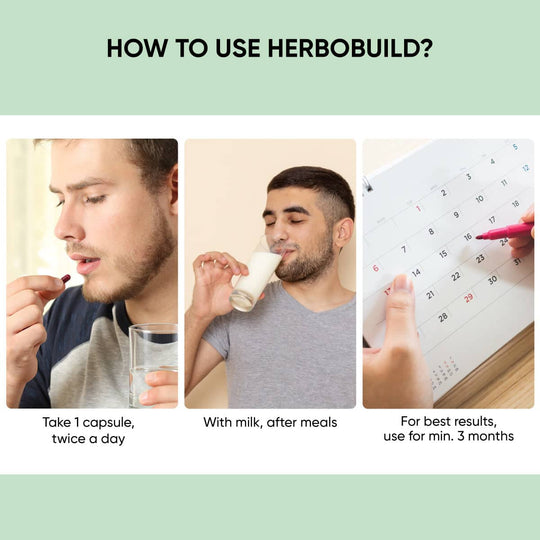 HerboBuild (50 Capsules): Pack of 3