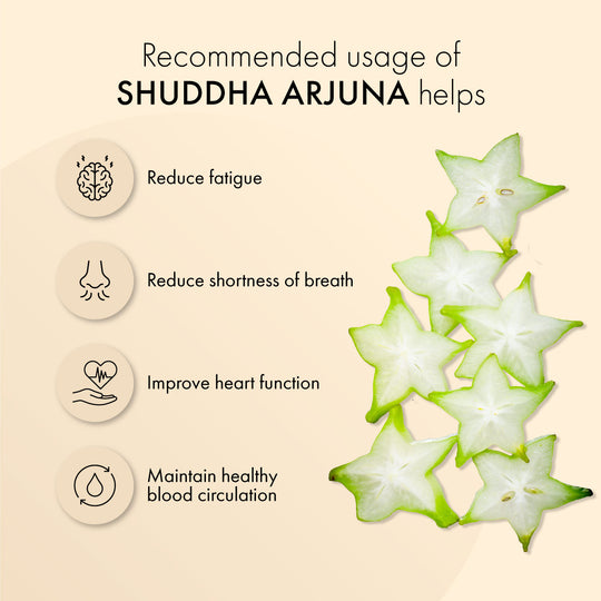 Shuddha Arjuna: Most Effective Heart Tonic & Metabolism Regulator