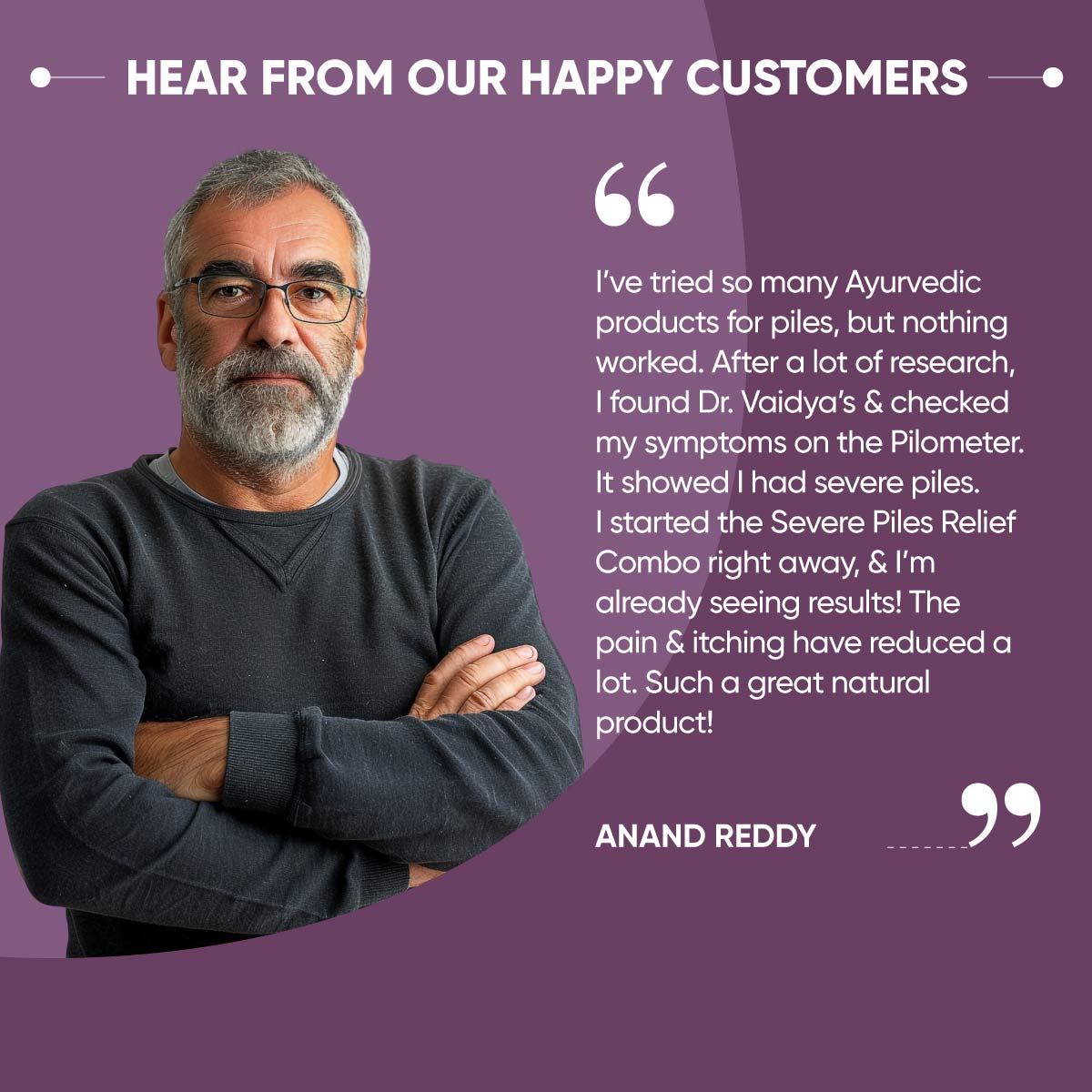 Severe Piles Relief Combo: Freedom from Intense Pain, Bleeding, & Constipation