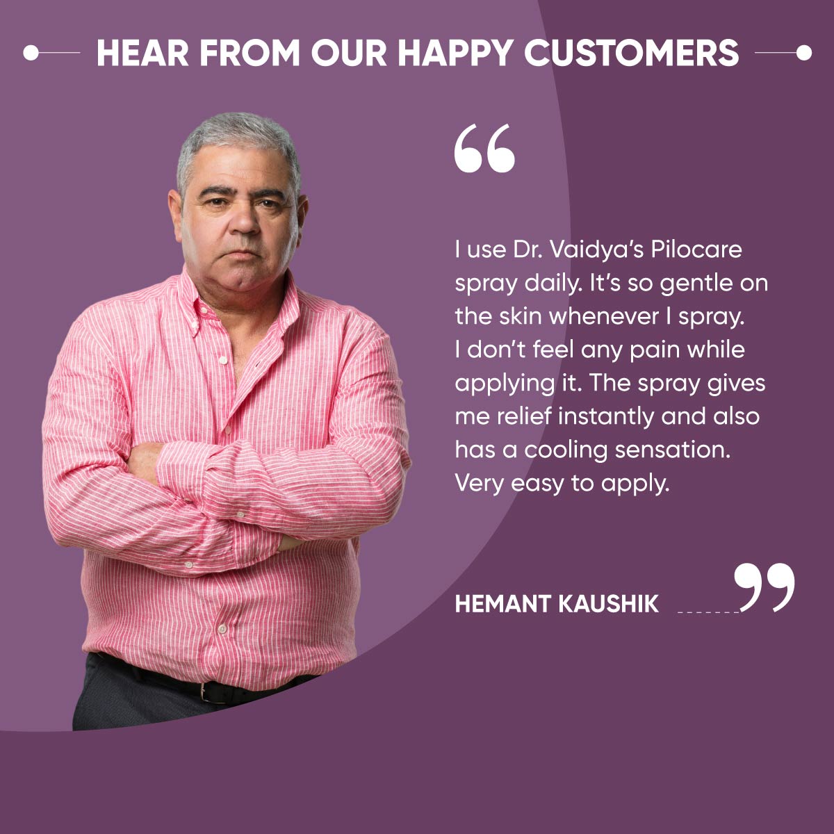 Pilocare Spray for Lasting Comfort