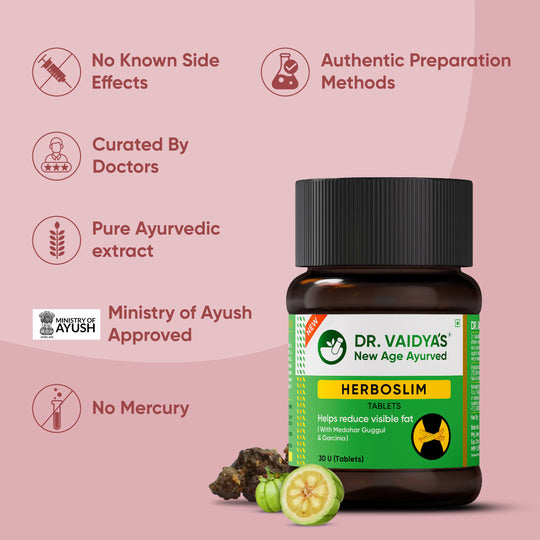 Dr. Vaidya’s Herboslim: Ayurvedic Weight Loss Medicine