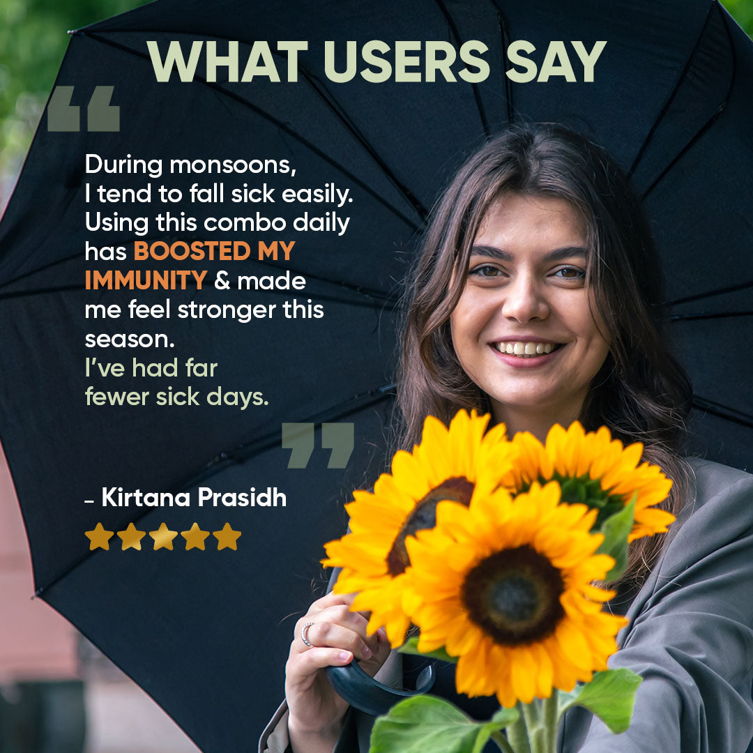 3-in-1 Immunity Combo for Natural Defence Against Changing Weather