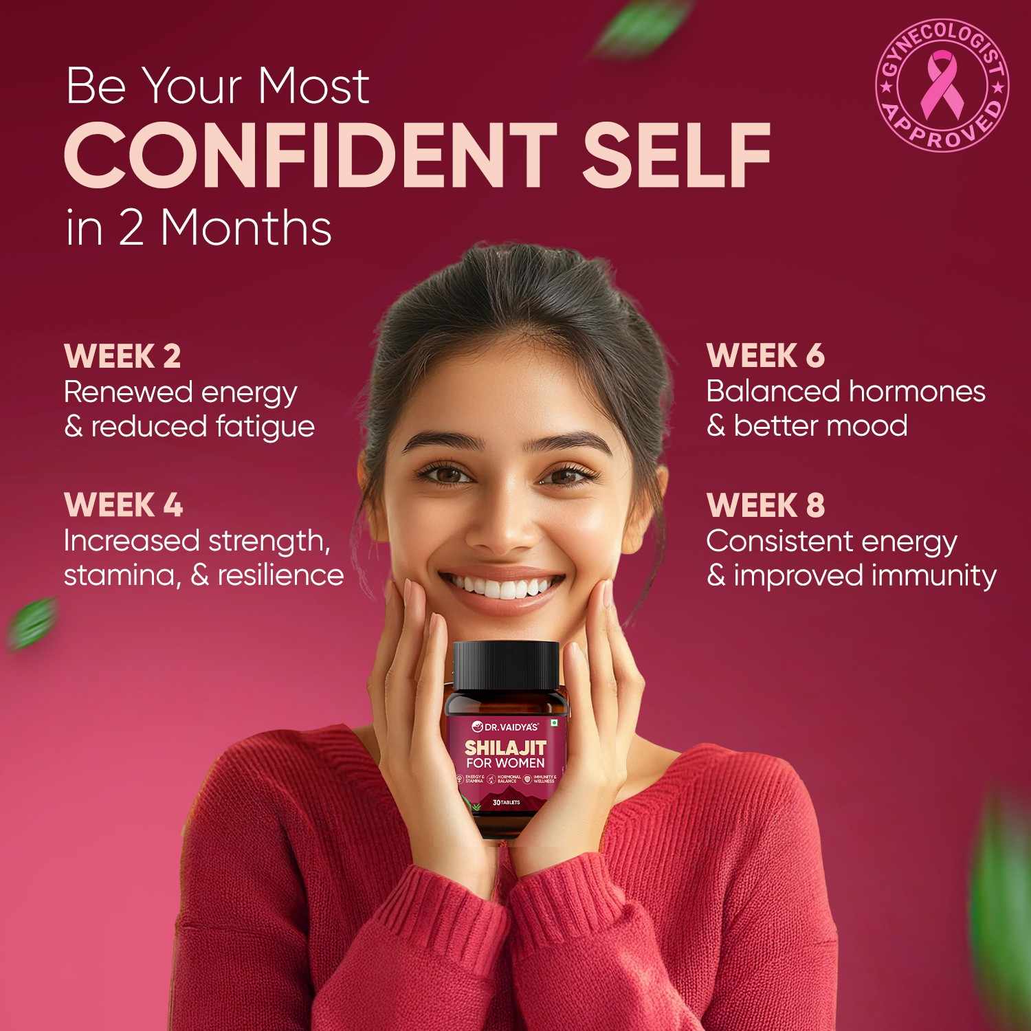 Shilajit Women’s Daily Vitality Tablets