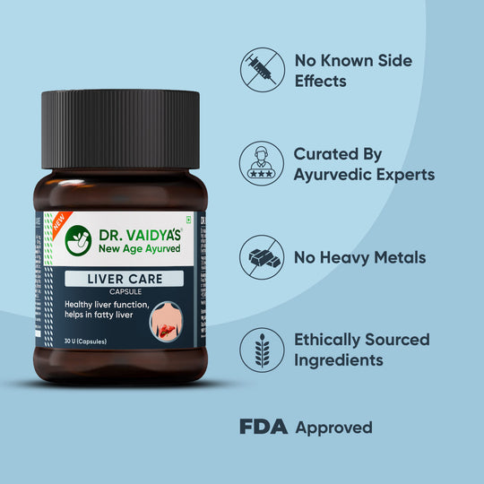 Ayurvedic Fatty Liver Capsules: For Daily Liver Detox