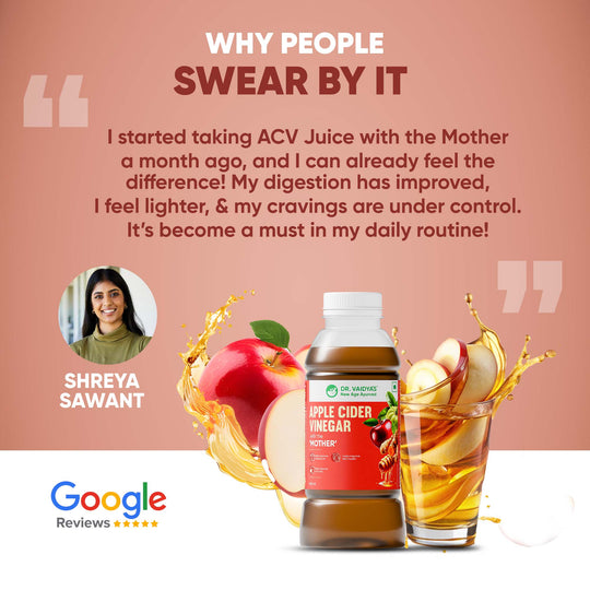 Apple Cider Vinegar Juice with the Mother