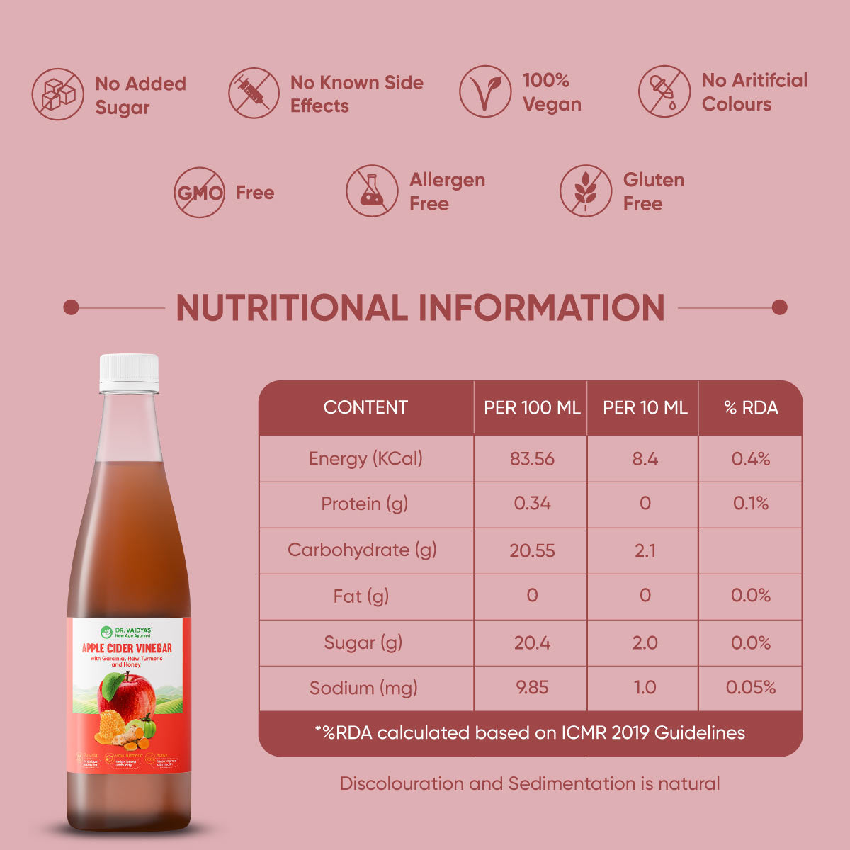 Apple Cider Vinegar- Tasty & Highly Effective Ayurvedic Drink