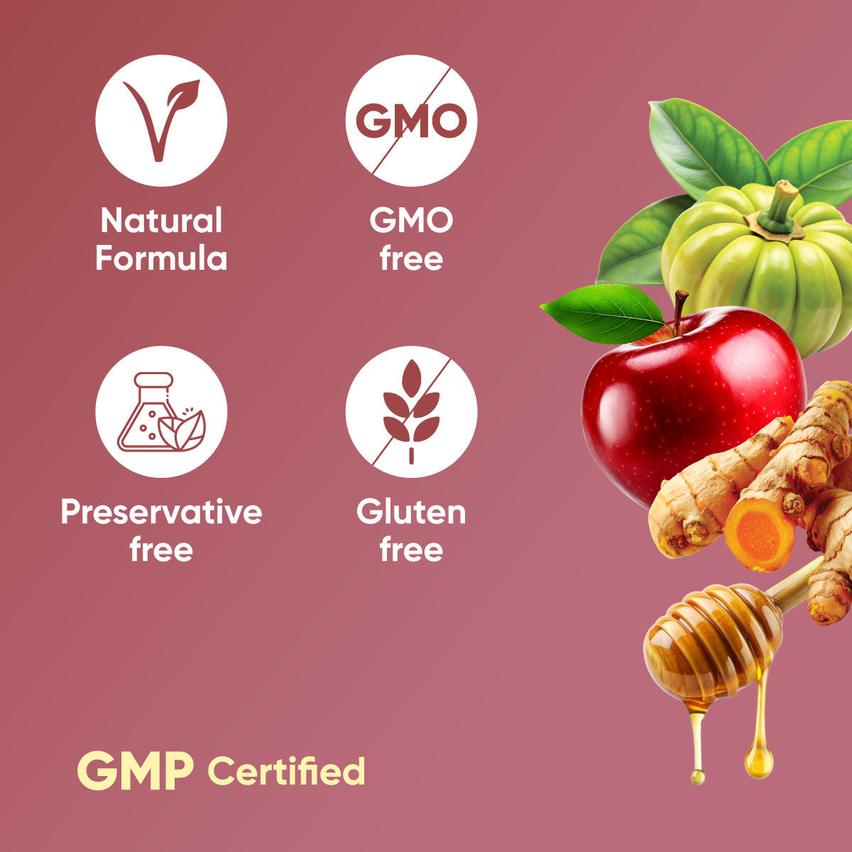 Apple Cider Vinegar Pro Powder with 5 Herbs for Weight Management