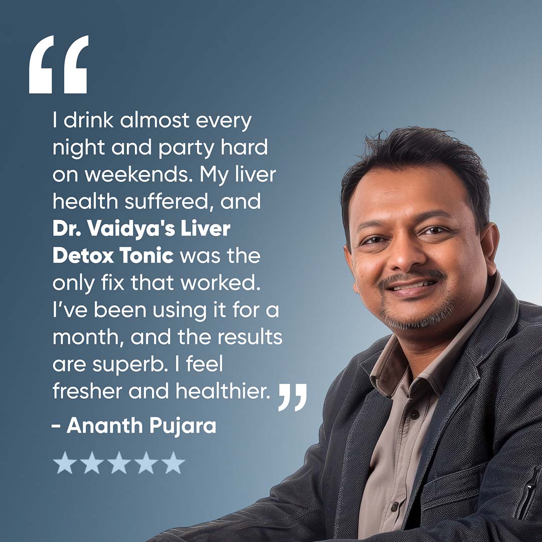 Liver Detox Tonic | 25 Super Herbs for Daily Liver Detox | 200ml |100% Ayurvedic Formula